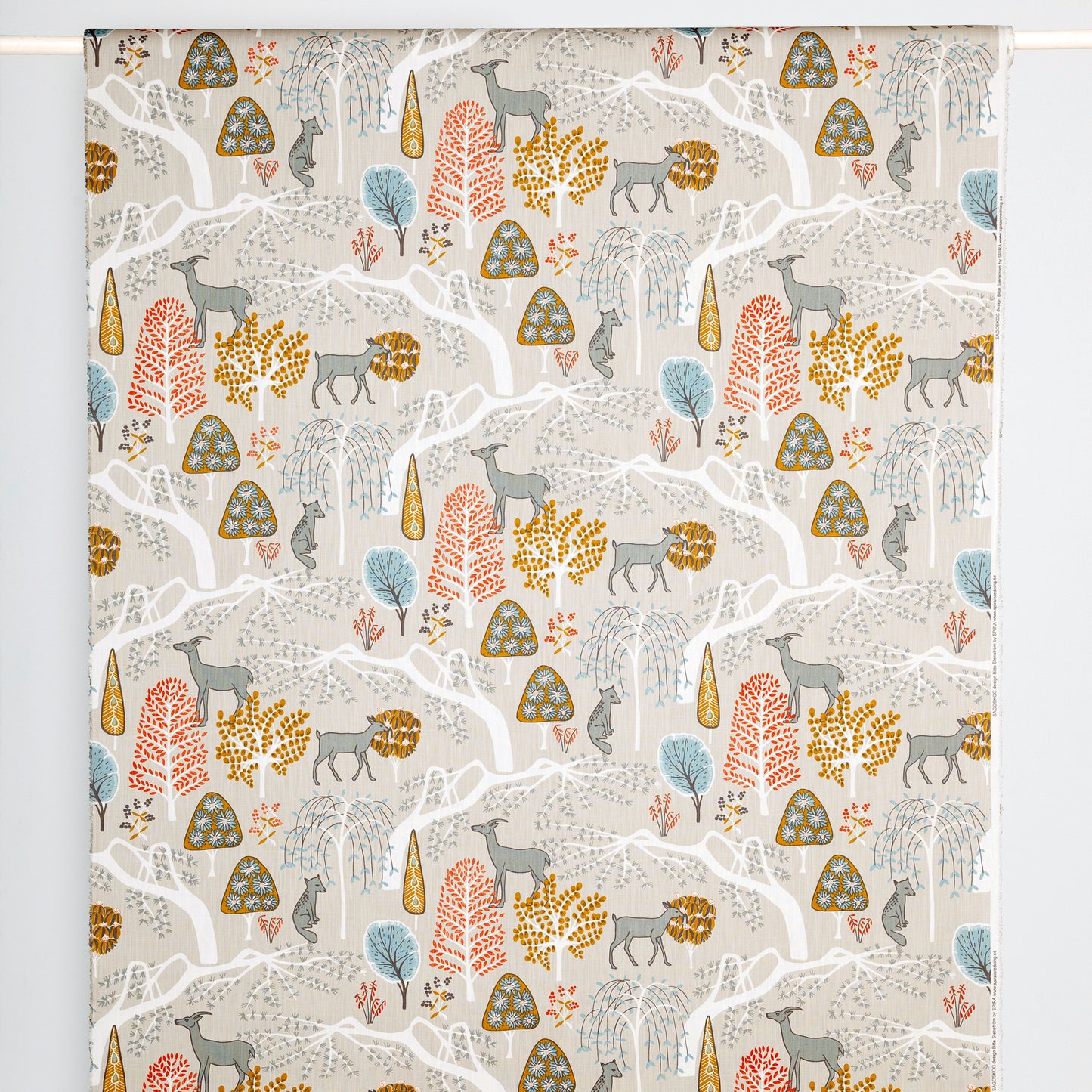 Sagoskog fabric -  Mustard