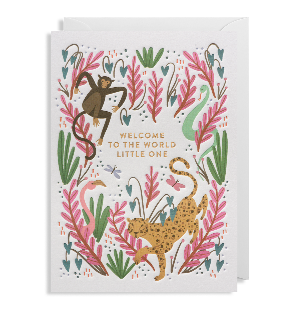 Welcome To The World Greetings Card