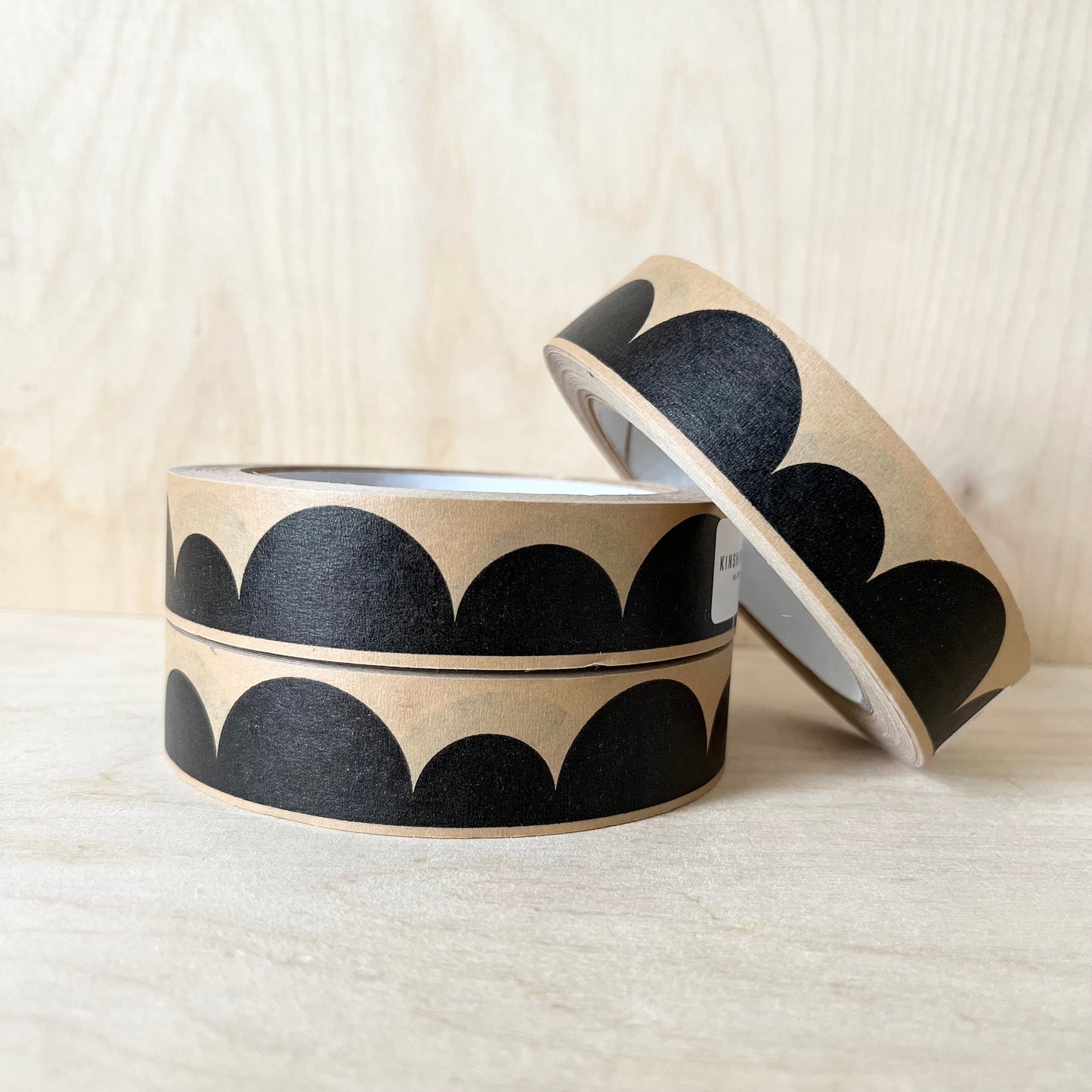 Scallop Print Paper Tape