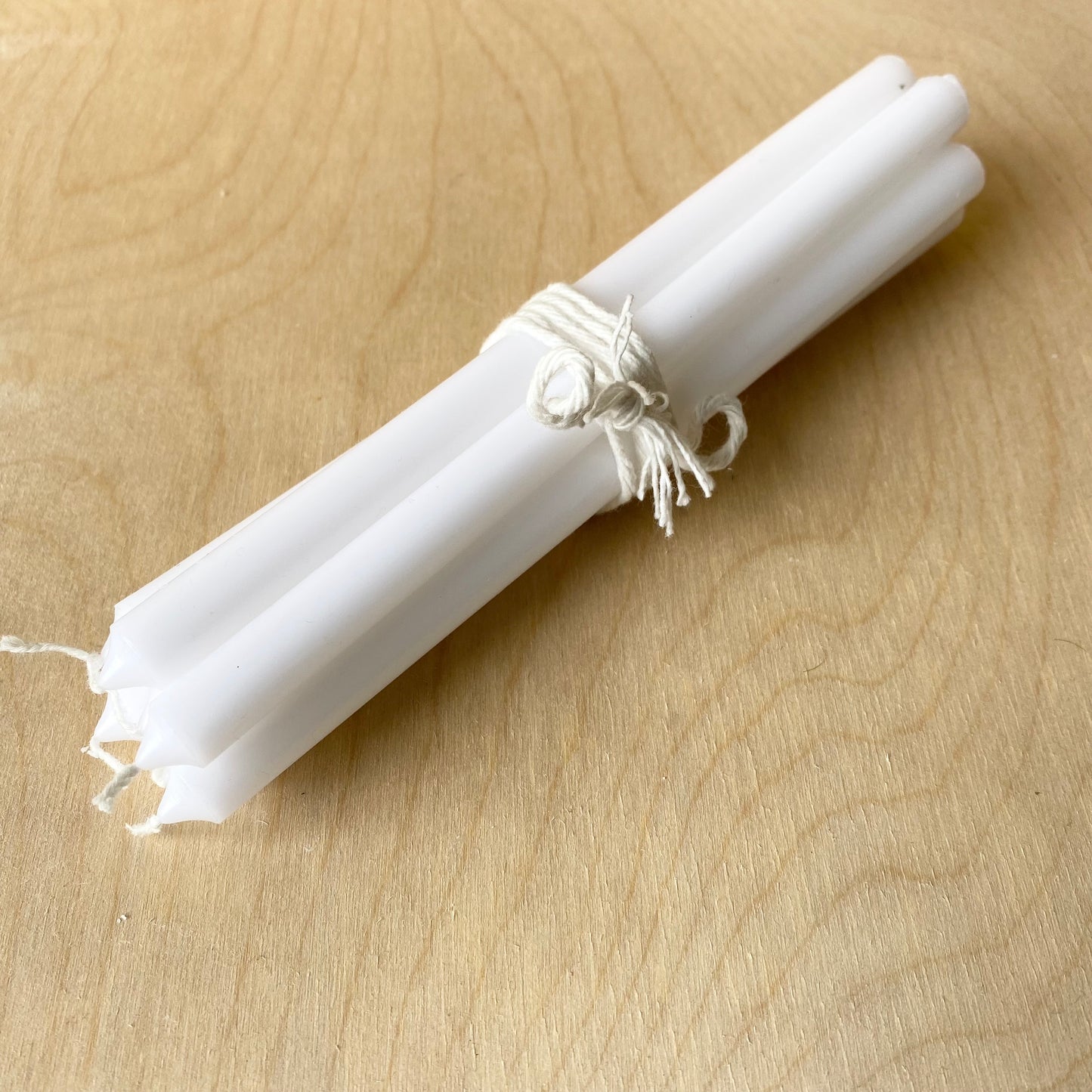 Long Taper Candles | Pack of 7 |  White