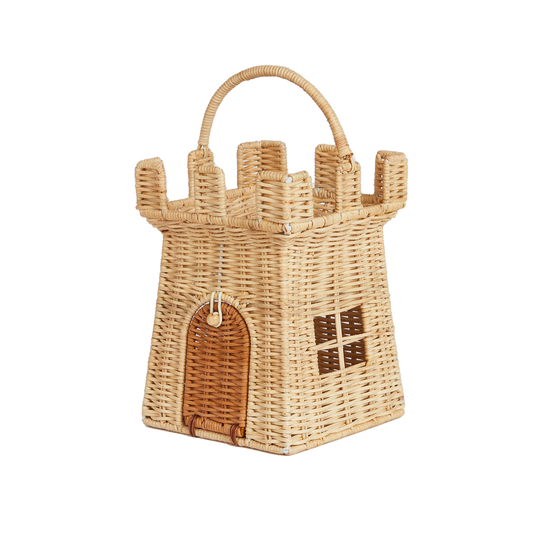 Rattan Castle Play Basket