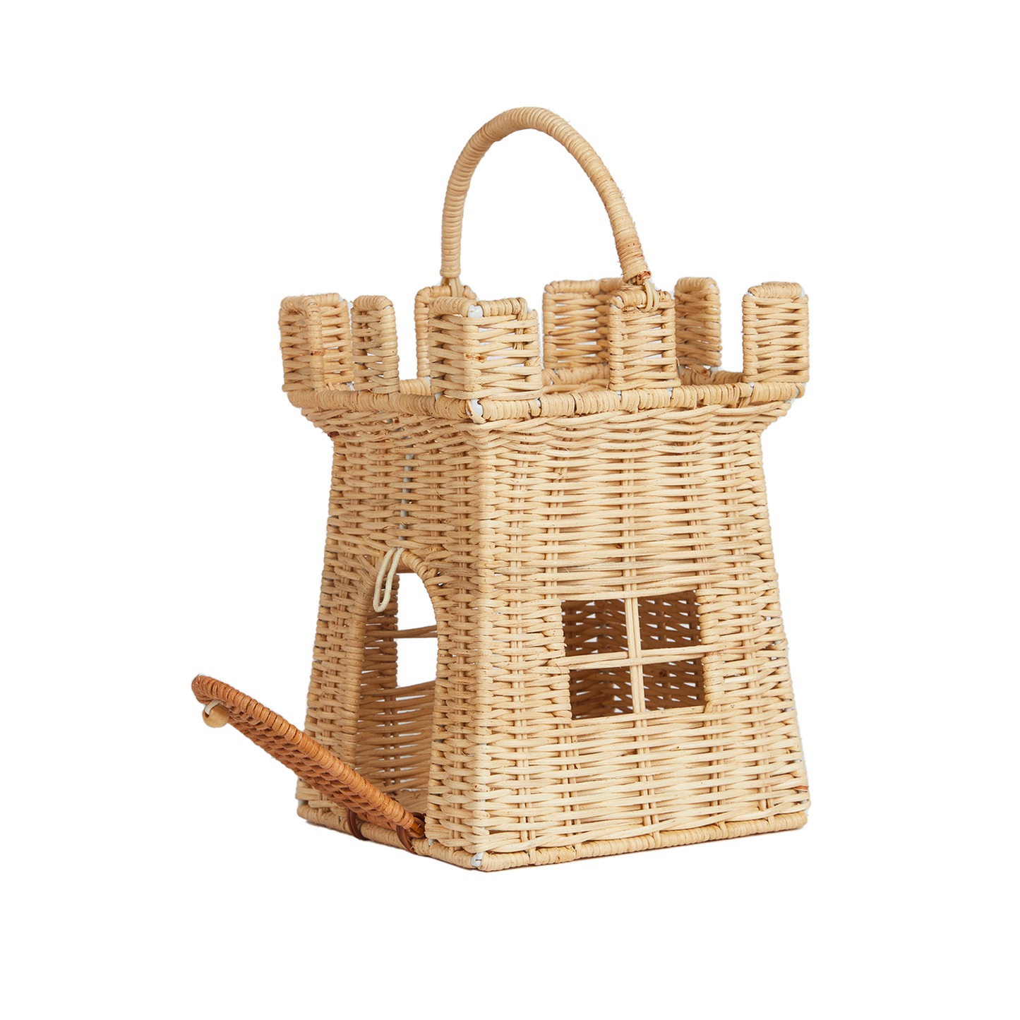 Rattan Castle Play Basket