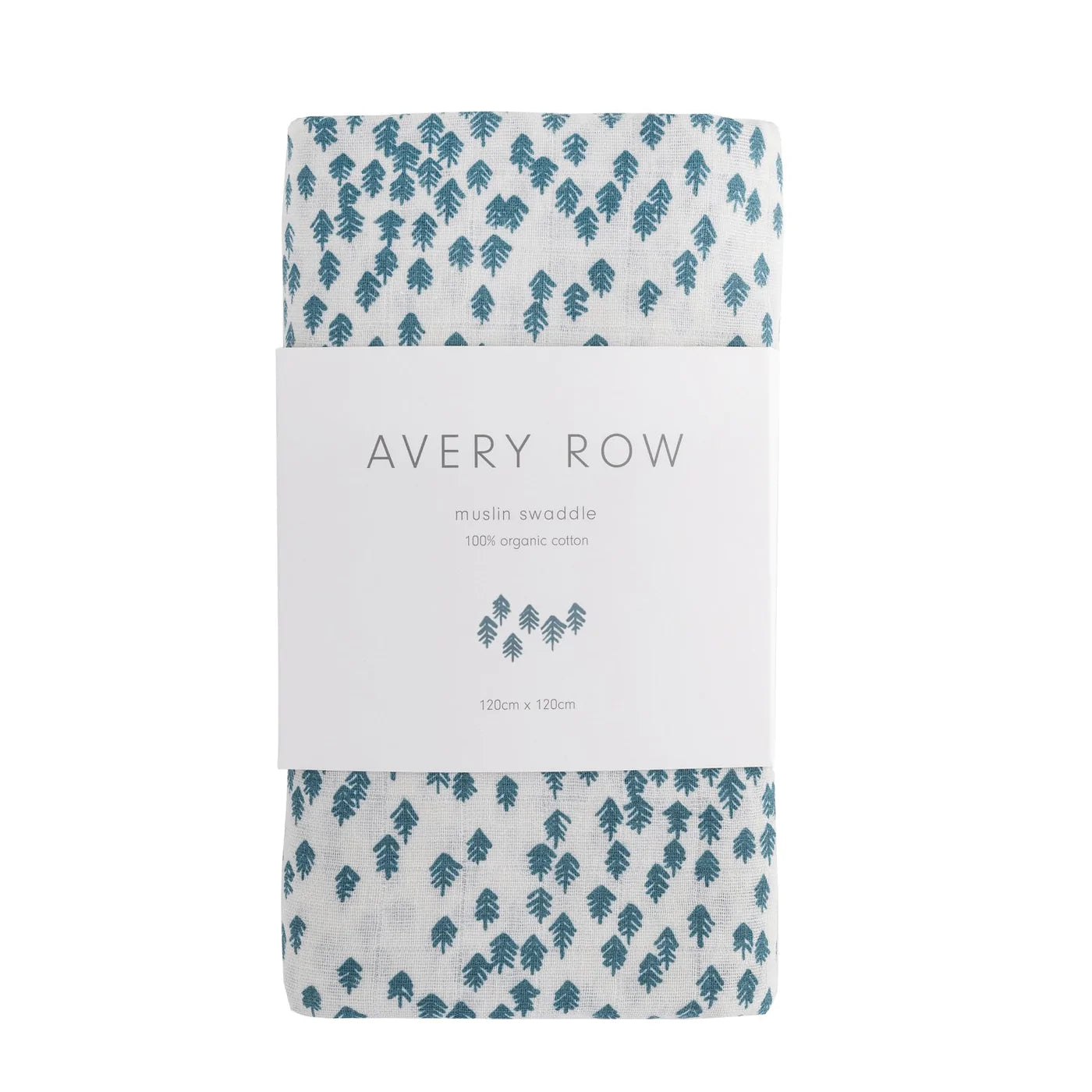 Large Organic Muslin cloth | Swaddle | Nordic Forest