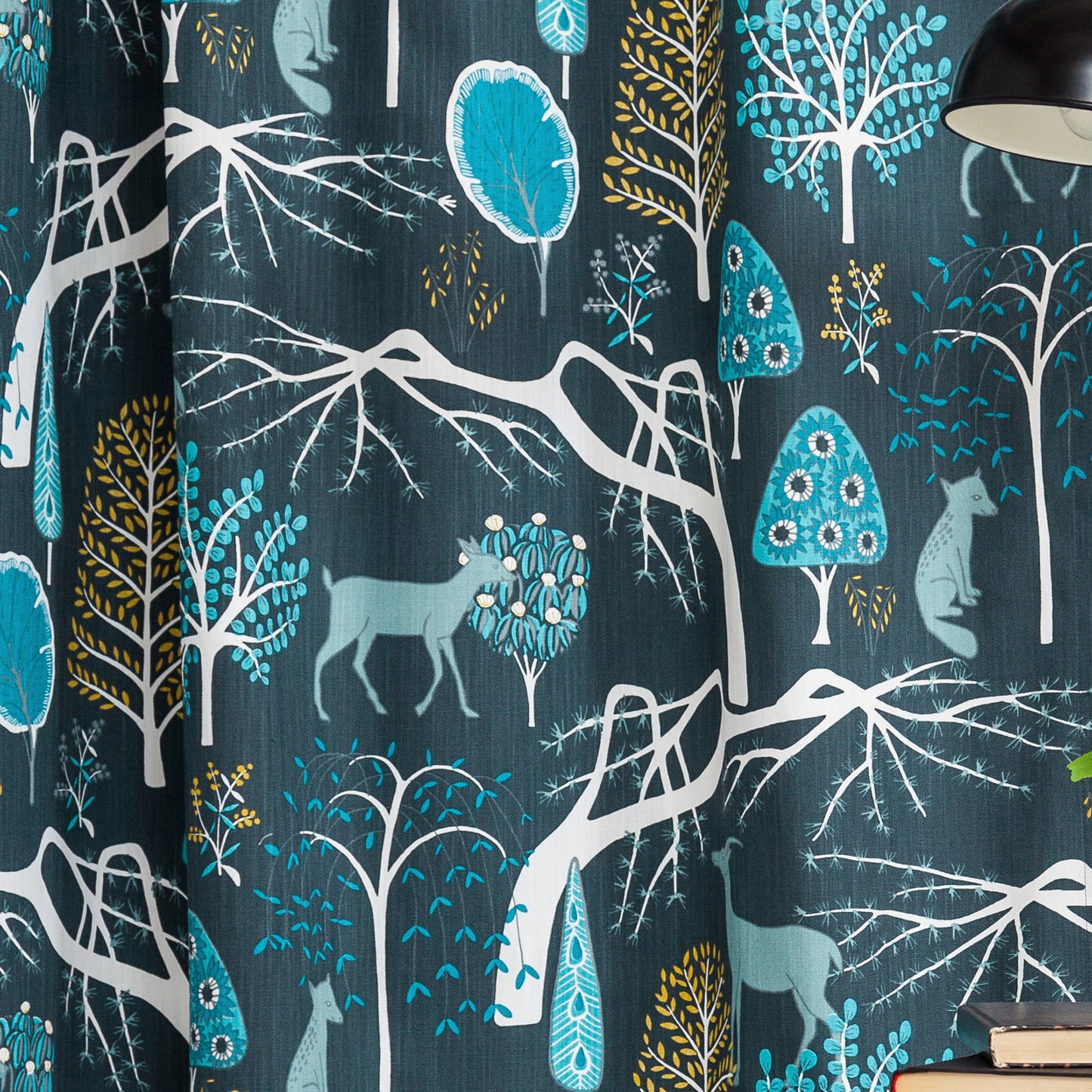 Sagoskog fabric - Blue