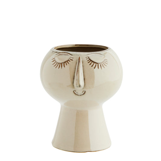 Long Lashes Face Plant Pot/vase - Large  I’m
