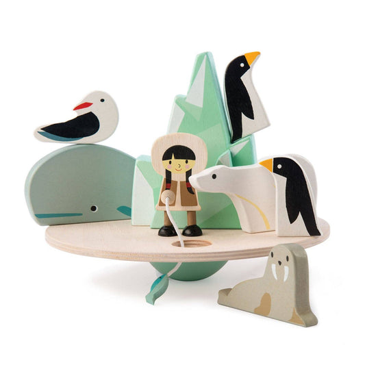 Balancing Polar Circle Wooden Set