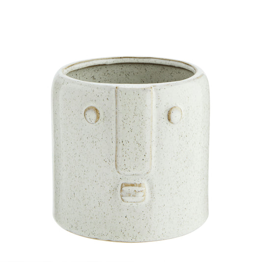 Speckled Face Plant Pot