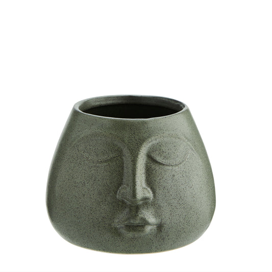 Face Plant Pot - Green