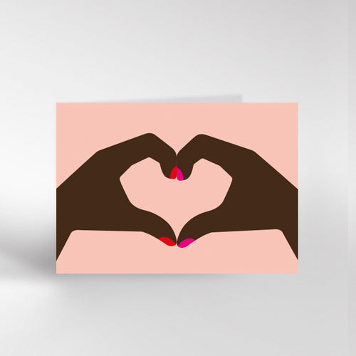 Heart Greetings Card