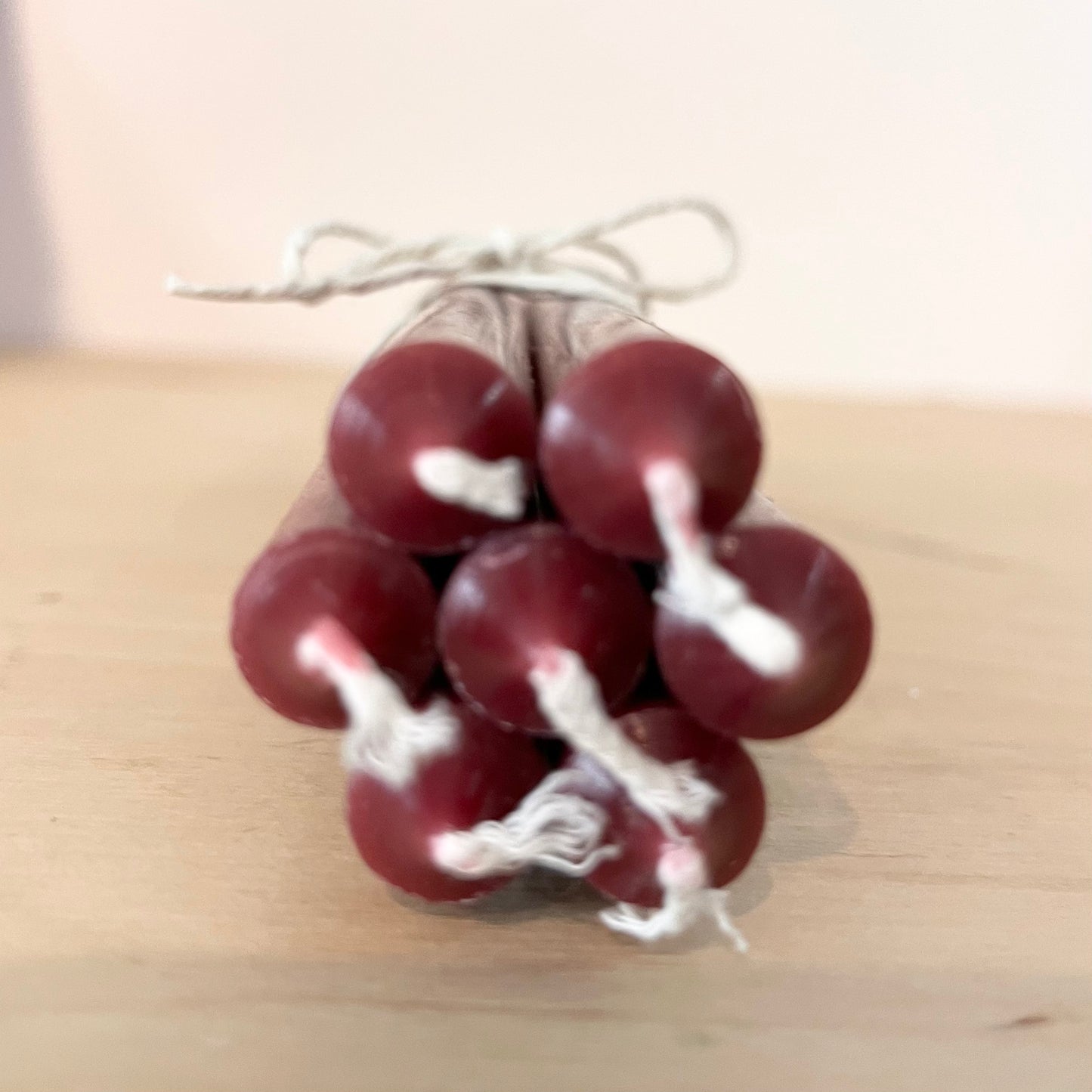 Long Taper Candles | Pack of 7 |  Crimson