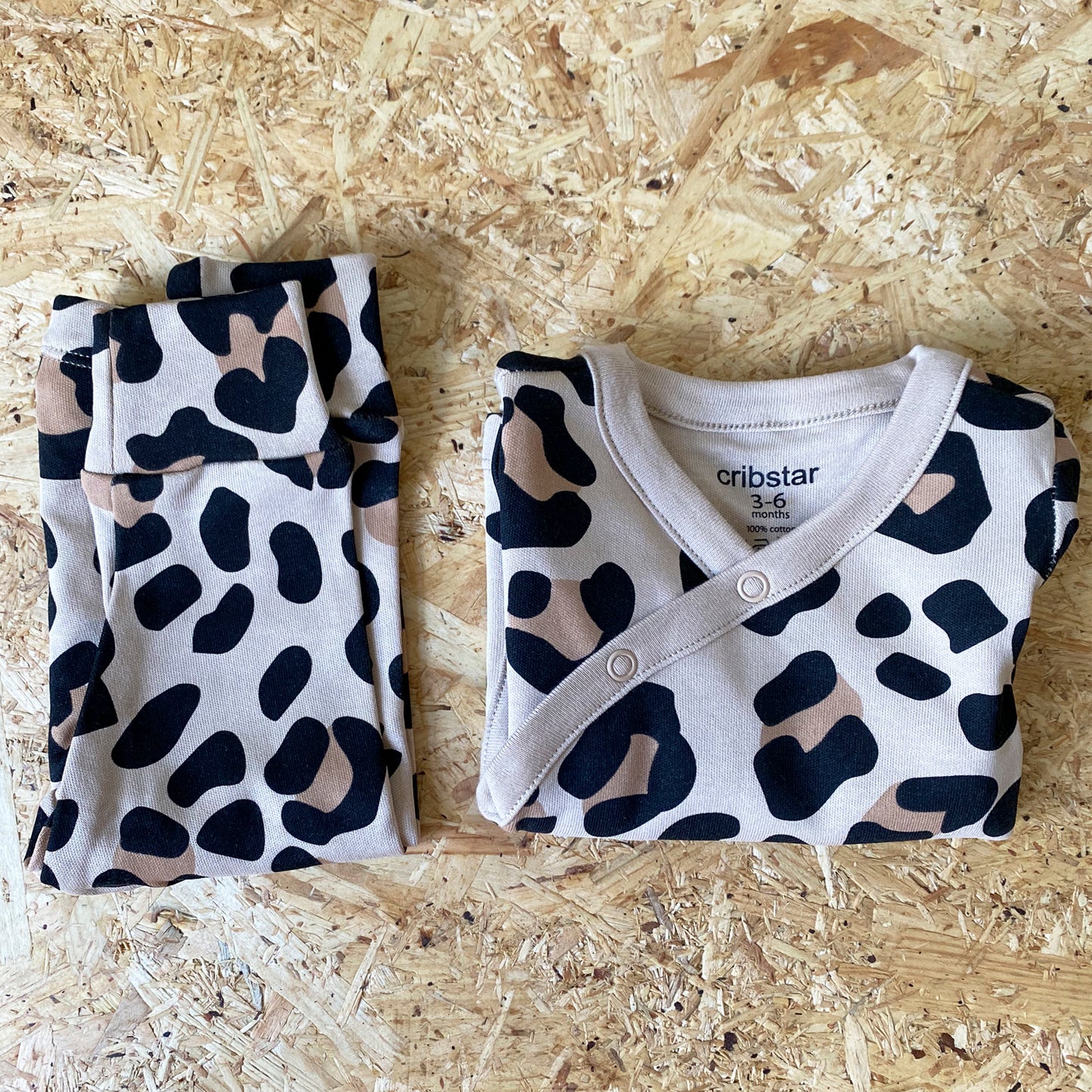 Kimono two piece set - Leopard