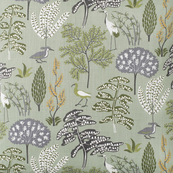 Flora fabric -  Green 260cm piece