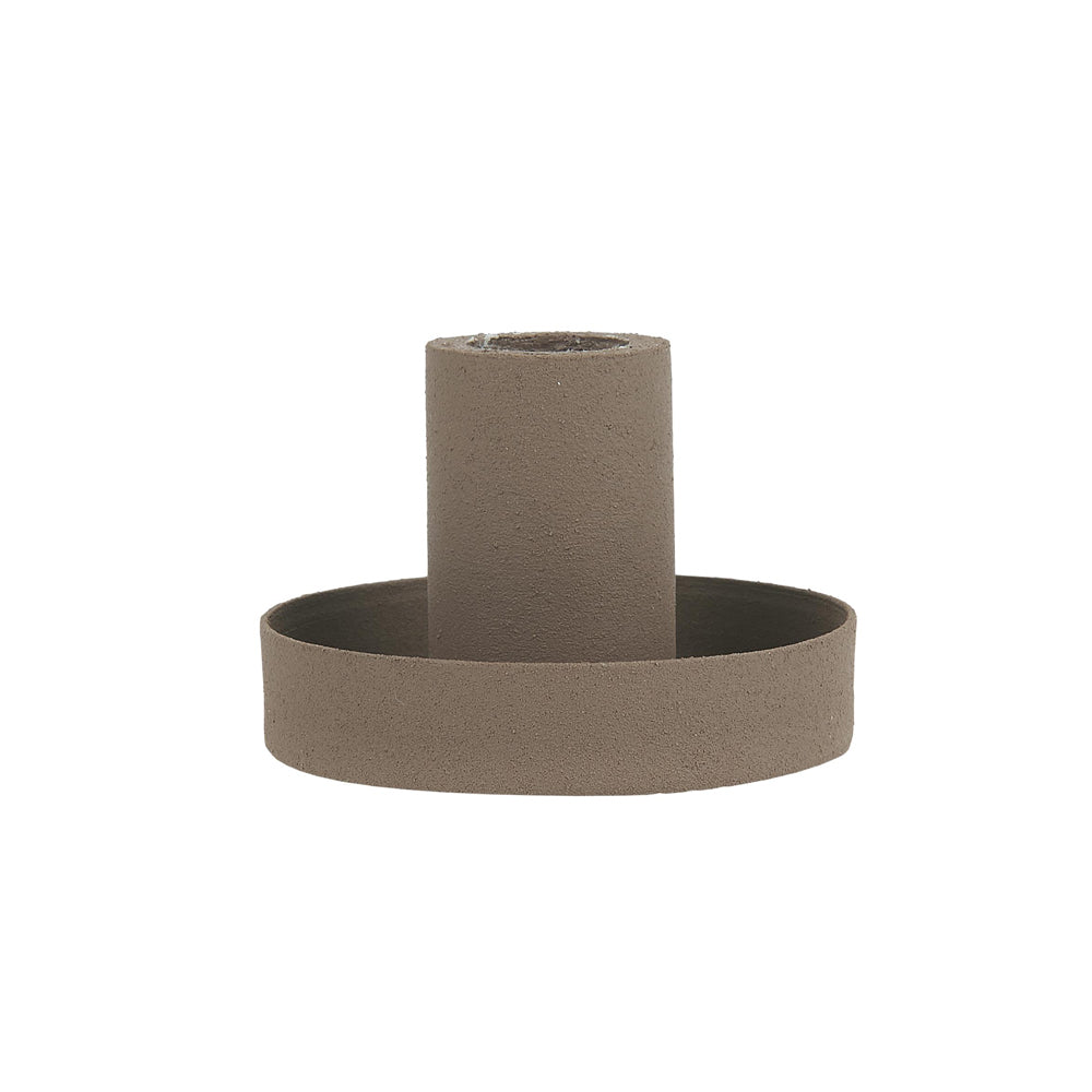 Tapper Candle Holder - Milky Brown