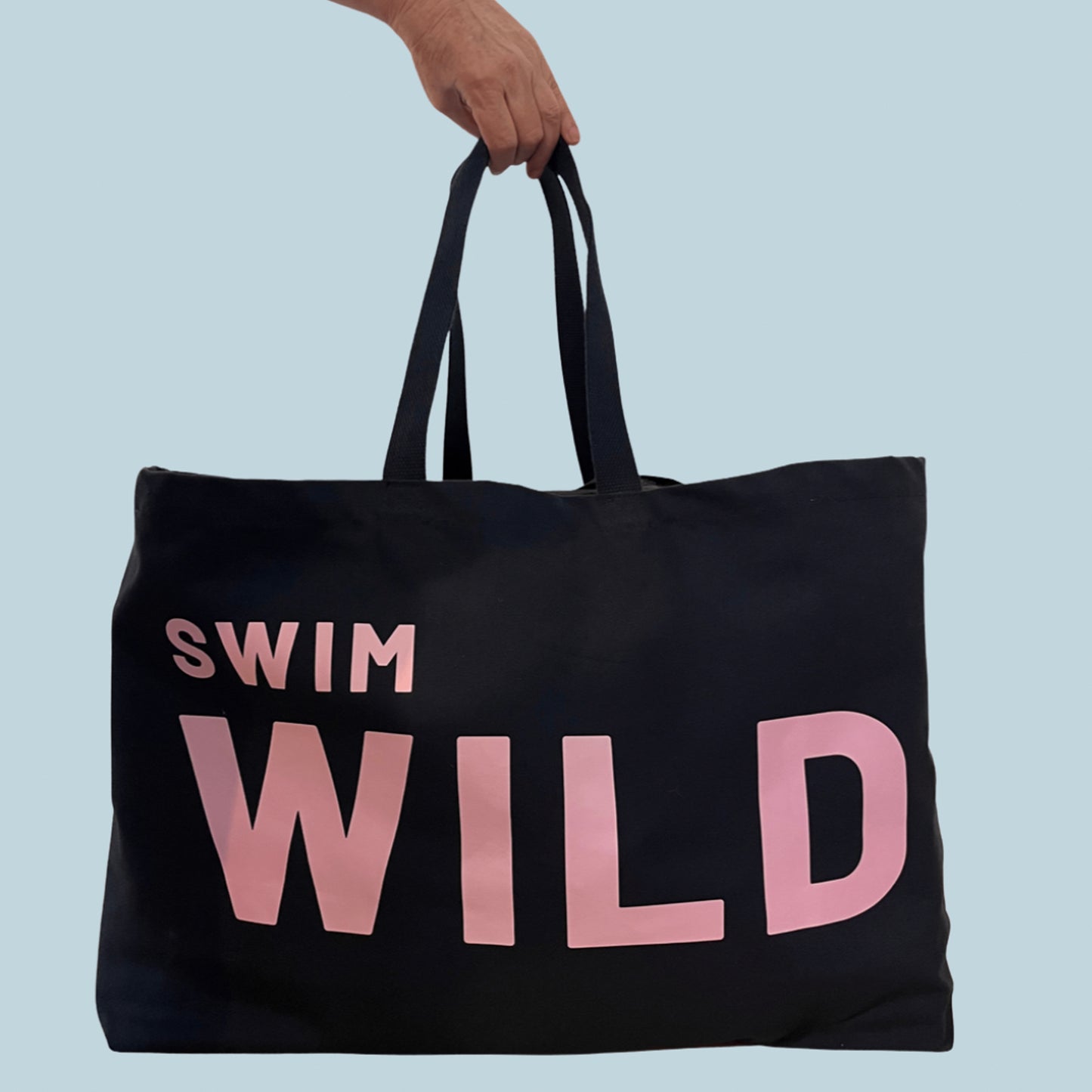 Jumbo Swim Wild bag - Blue/Pink
